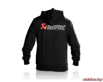 Akrapovic Small Men's Black Logo Hoodie - Premium Material, Stylish Design - 801746