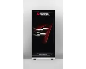 Akrapovic Pull Up Tailpipe Banner Nissan GTR
