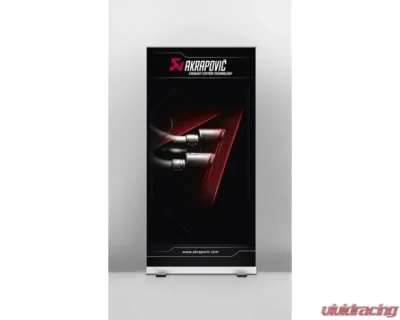Akrapovic Pull Up Tailpipe Banner Nissan GTR - 801817