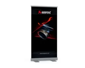 Akrapovic Pull Up Banner Car Ferrari F8 Tributo