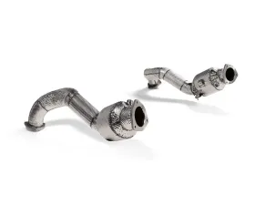 Akrapovic Titanium Link Pipe Set Porsche 718 Cayman GT4 RS 2022-2024