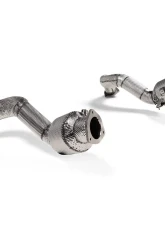 Akrapovic Titanium Link Pipe Set Porsche 718 Cayman GT4 RS 2022-2024                                     - L-PO/T/17 - Image 2
