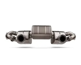 Akrapovic Titanium Slip-On Race Line Exhaust for Porsche 718 Cayman GT4 RS 2022-2024