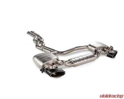 Akrapovic Titanium Evolution Line Catback with Carbon Tips Audi RS6 Avant | RS7 C8 OPF | GPF 2020-2025 - S-AU/TI/19H