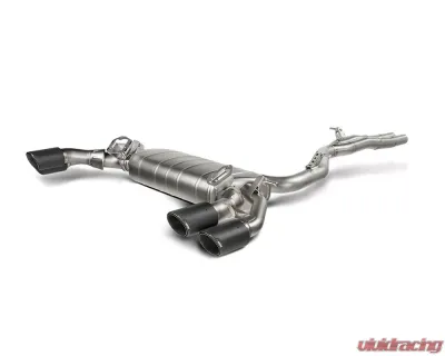 Akrapovic Evolution Line Titanium Catback Exhaust with Carbon Tips Cupra Formentor Vz5 2022-2024 - S-CU/TI/1H
