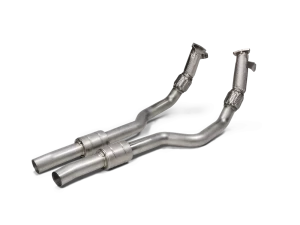 Akrapovic Link-Pipe Set Stainless Steel Audi RS 6 Avant | RS 7 Sportback Performance C8 2019-2025 - L-AU/SS/8 - Image 4