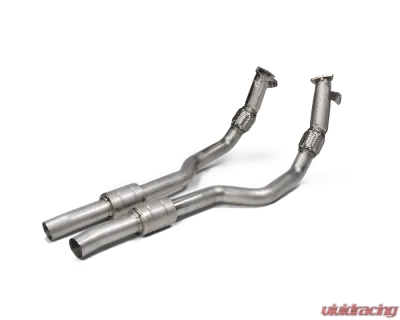 Akrapovic Link-Pipe Set Stainless Steel Audi RS 6 Avant | RS 7 Sportback Performance C8 2019-2025 - L-AU/SS/8