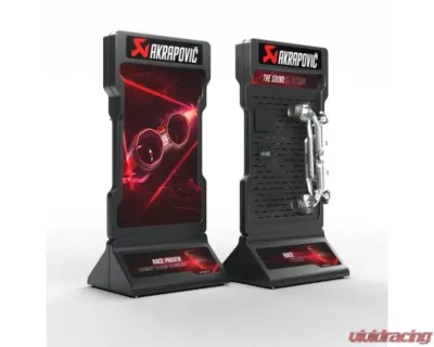 Akrapovic Large POS Stand Car Graphics Set - P-CM-LPSSETCAR2