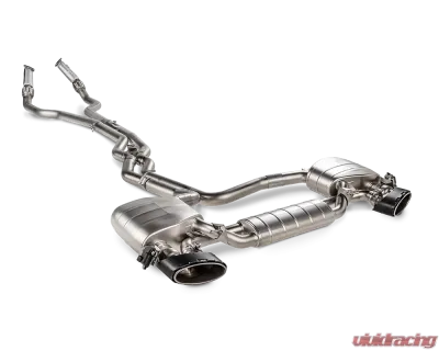 Akrapovic Titanium Evolution Line Catback with Link Pipes Audi RS6 Avant | Audi RS7 C8 2019-2025 - S-AU/TI/15H-LP