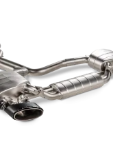 Akrapovic Evolution Line Titanium Catback w/Carbon Tips Audi RS6 Avant | RS7 C8 2020-2025                                     - S-AU/TI/15H - Image 2
