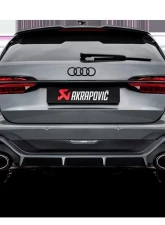 Akrapovic Titanium Evolution Line Catback with Link Pipes Audi RS6 Avant | Audi RS7 C8 2019-2025                                     - S-AU/TI/15H-LP - Image 4