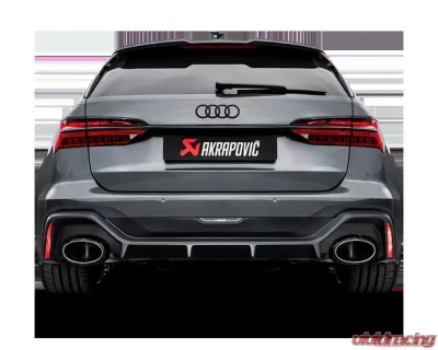 Akrapovic Titanium Evolution Line Catback with Link Pipes Audi RS6 Avant | Audi RS7 C8 2019-2025 - S-AU/TI/15H-LP