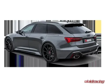 Akrapovic Titanium Evolution Line Catback with Link Pipes Audi RS6 Avant | Audi RS7 C8 2019-2025 - S-AU/TI/15H-LP