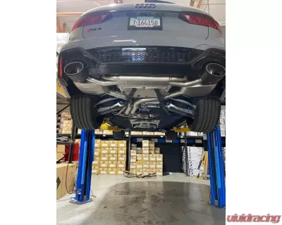 Akrapovic Titanium Evolution Line Catback with Link Pipes Audi RS6 Avant | Audi RS7 C8 2019-2025 - S-AU/TI/15H-LP