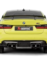 Akrapovic Titanium Complete Turboback Exhaust System BMW M3 G80 | M4 G82 2021+                                     - Akra-Exhaust-BMW-M3-M4 - Image 4