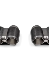 Akrapovic Carbon Octagonal Tail Pipe Set BMW M2 Coupe G87 2023-2024                                     - TP-CT/69 - Image 2