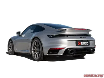 Akrapovic Titanium Slip-On Race Line Exhaust for Porsche 992 Turbo | Turbo S 2020+ - S-PO/TI/19-TPB