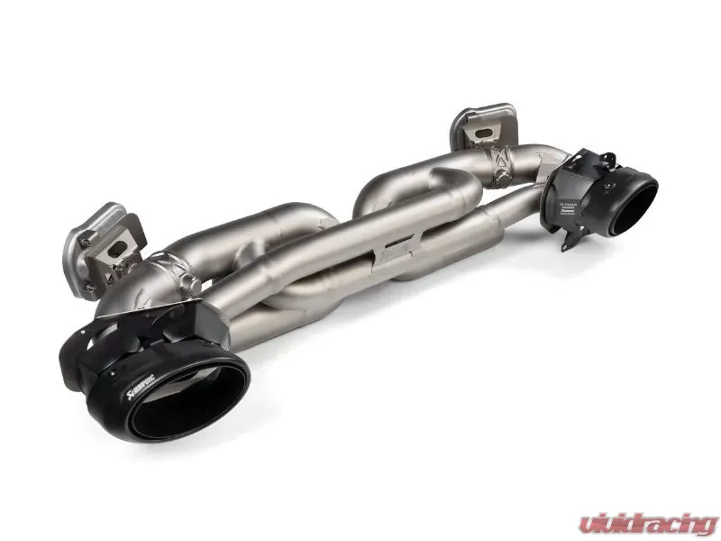 Akrapovic Titanium Slip-On Race Line Porsche 992 Turbo | Turbo S 2020+ - S-PO/TI/19-TPB