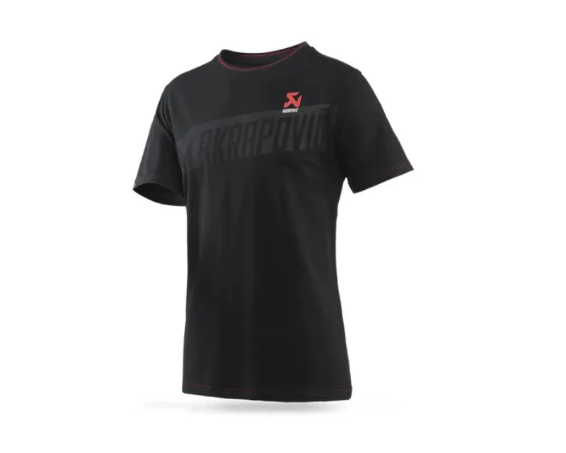 Akrapovic Small Black Mens Corpo T-Shirt - 802042