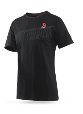 Akrapovic 2XL Black Mens Corpo T-Shirt                                     - 802046 - Image 2