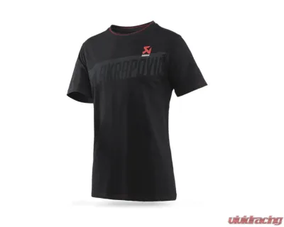 Akrapovic 2XL Black Mens Corpo T-Shirt - 802046