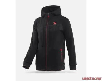 Akrapovic 3XL Black Mens Corpo Zip Hoodie - 802060