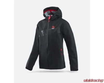 Akrapovic Black Small Mens Corpo Rain Jacket - 802068