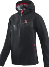 Akrapovic Large Black Womens Corpo Rain Jacket                                     - 802077 - Image 2