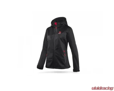 Akrapovic 2XL Black Womens Corpo Softshell Jacket - 802092