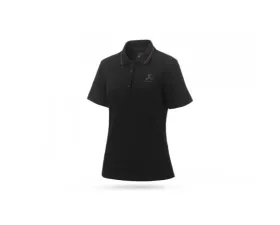 Akrapovic 2XL Black Womens Corpo Polo