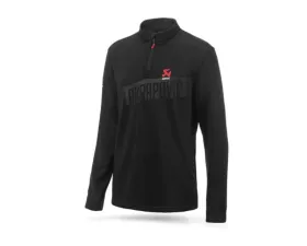 Akrapovic Medium Black Mens Corpo Turtleneck Zip