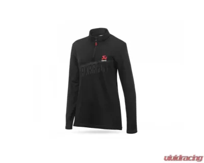 Akrapovic Small Black Womens Corpo Turtleneck Zip - 802216