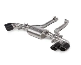 Akrapovic Titanium Slip-On Exhaust BMW X5 M | X6 M Competition 2024+ with Carbon Tips