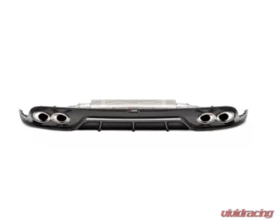 Akrapovic Glossy Rear CA Diffuser with O Tips Porsche 991.2 Turbo | Turbo S 2016-2019 - DI-PO/CA/4/G/1