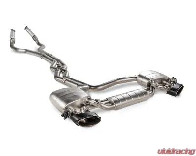Akrapovic Titanium Evolution Line Cat Back Required Link Pipe Set Audi RS6 Avant | RS7 Sportback C8 2020-2025 - S-AU/T/2H