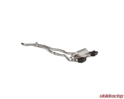 Akrapovic Titanium Slip-On Line with Carbon Tips | Link Pipes | Downpipe BMW M340I G20 2020 - S-BM/T/17H-E-DP