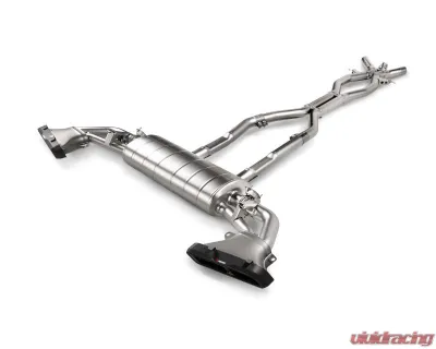 Akrapovic Titanium Evolution Line Catback with Carbon Tips Mercedes-Benz AMG GLS 63 X167 2020 - S-ME/TI/15H/1