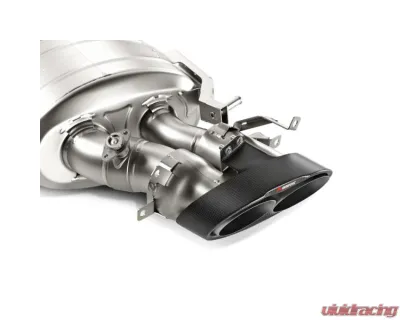 Akrapovic Left Evolution Line Carbon Fiber Tail Pipe for Audi RS6 Avant C7 2014-2017 - TP-CT/27/L