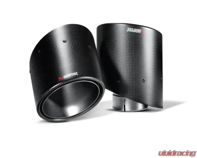 Akrapovic Chopped Carbon Tail Pipe Set BMW M2 Coupe G87 - TP-CT/73/CF