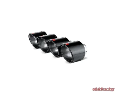 Akrapovic Left Carbon Fiber Tail Pipe Set Nissan GT-R 2008-2021 - TP-NIR35C-L