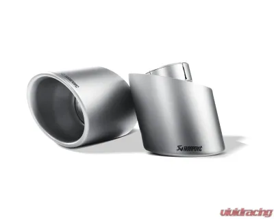 Akrapovic Left Titanium Replacement Tail Pipe Porsche 991 Turbo | Turbo S 2014-2015 - TP-T/P/25