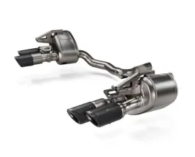 Akrapovic Slip-On Line (Titanium) w/ Carbon Tips: Requires V6 or V8 fit kit Porsche Panamera 976 2024+