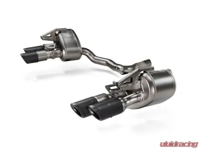 Akrapovic Slip-On Line (Titanium) w/ Carbon Tips: Requires V6 or V8 fit kit Porsche Panamera 976 2024+ - S-PO/T/5H