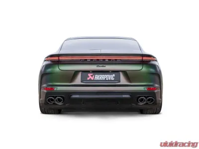 Akrapovic Slip-On Line (Titanium) w/ Carbon Tips: Requires V6 or V8 fit kit Porsche Panamera 976 2024+ - S-PO/T/5H