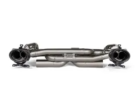Akrapovic Titanium Slip-On Race Line Exhaust Porsche 911 Carrera | S | 4 | 4S | GTS | Cabriolet | Targa | Dakar (992) 2019+