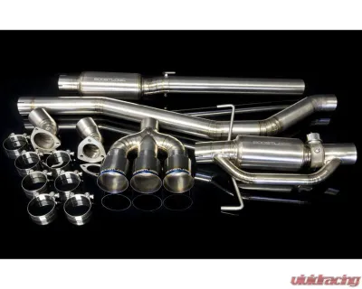 Boost Logic Titanium Exhaust Honda Civic Type-R FK8 2017-2021 - BL 10010809