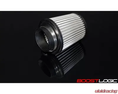 Boost Logic Universal 3.5 Inch Stainless Steel Air Filter - BL 00000100-3.5