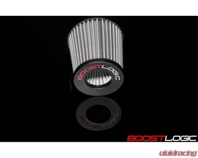Boost Logic Universal 3.5 Inch Stainless Steel Air Filter - BL 00000100-3.5