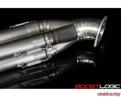 Boost Logic Formula Series Quadzilla Titanium Midpipe Nissan GT-R R35 2009+ - BL 02010909