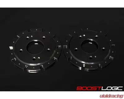 Boost Logic Front Carbon Ceramic Brake Hats Nissan GT-R R35 2007+ - BL 02011302-Hats-BL 02011302-Hat-Kit-None